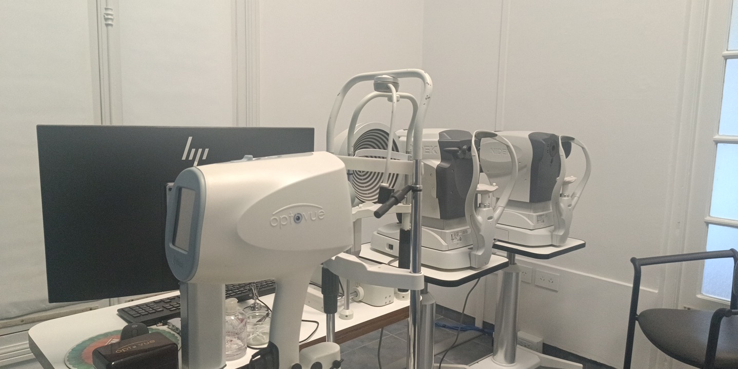 Equipamiento oftalmológico de alta complejidad